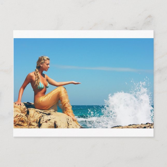 Cartão Postal Sereia (Frente)