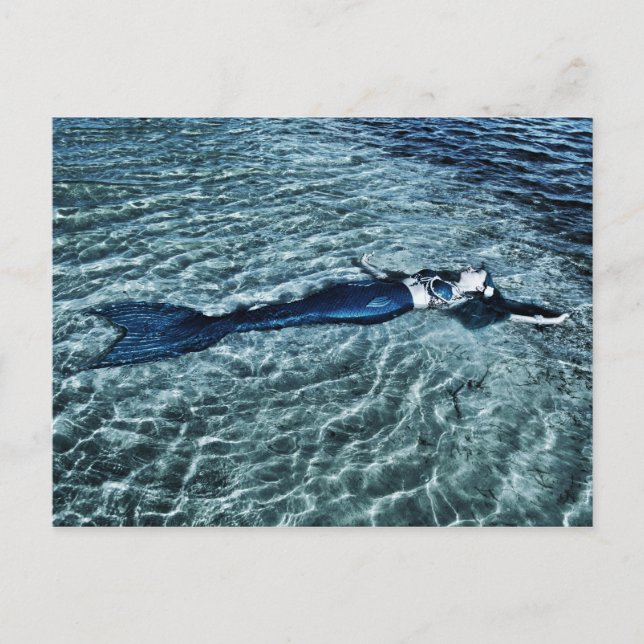 Cartão Postal Sereia de água salgada (Frente)