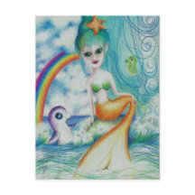 Sereia mística mágica