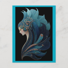 CARTÃO POSTAL SEREIA NOIR #2