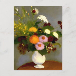 Cartão Postal Serene Floral Impressão