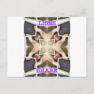 Cartão Postal Serengeti Splendor: Oculto de Animais Vibrantes