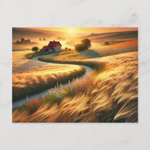 Cartão Postal Serenidade rural