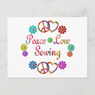 CARTÃO POSTAL SERES DE AMOR DE PAZ