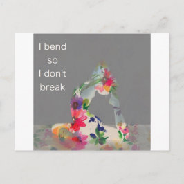 Cartão Postal Série Grace Yoga