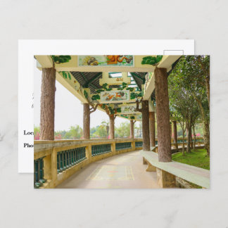 Cartão Postal Série Li Garden: Onde A Natureza Encontra Arte