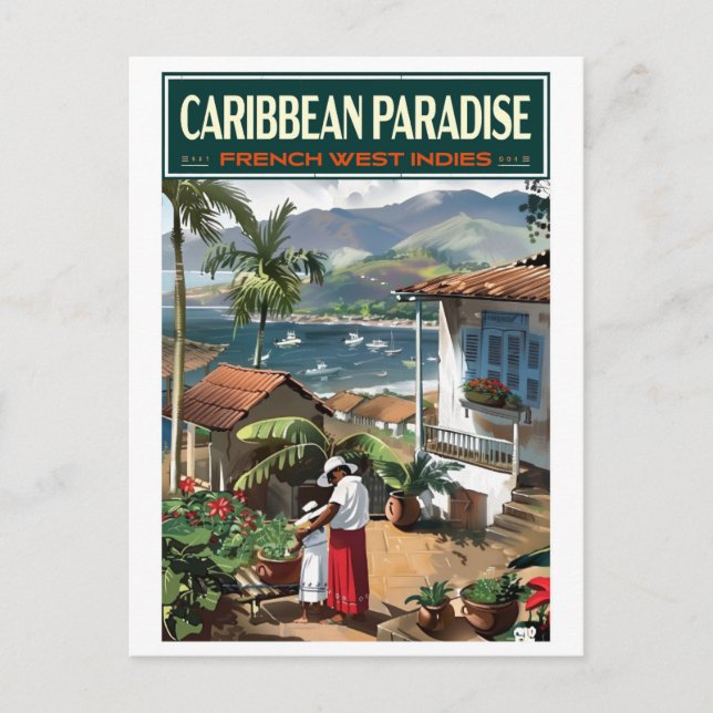 Cartão Postal Série L'île aux Fleurs 2ZFT67-12 (Frente)