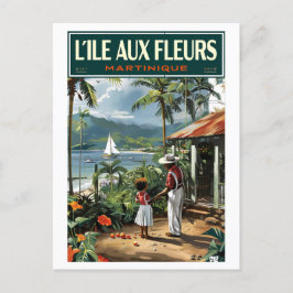 Cartão Postal Série L'île aux Fleurs 2ZFT67-16