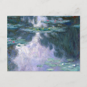 Cartão Postal Série Nenúfares 1907 Por Claude Monet