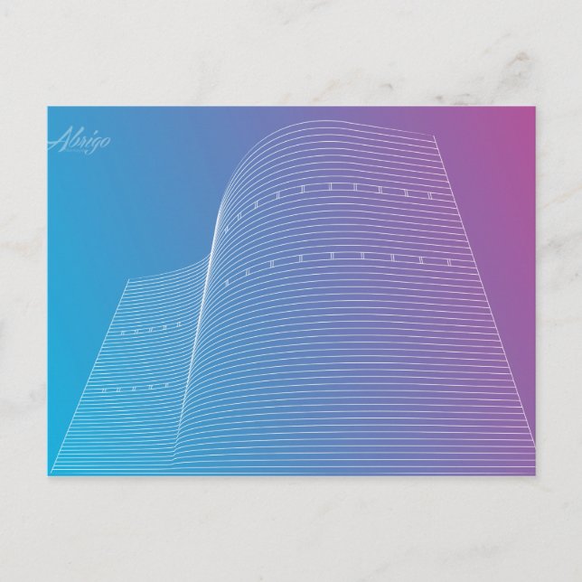 Cartão Postal Série Oscar Niemeyer (Frente)