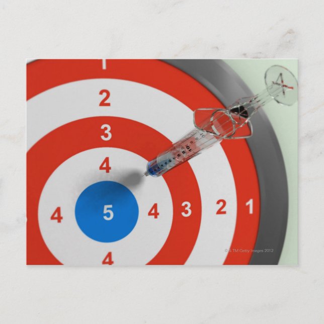Cartão Postal Seringa Dart (Frente)