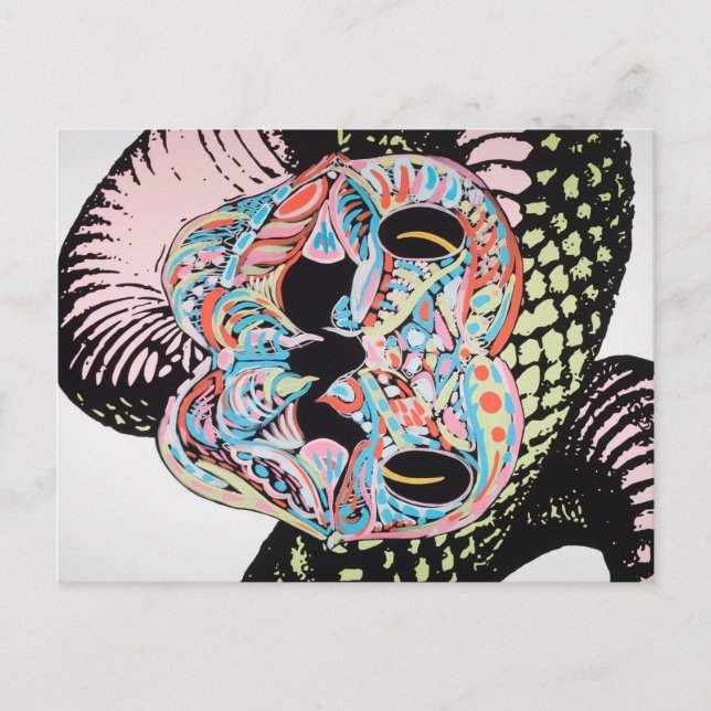 Cartão Postal Serpente (Frente)