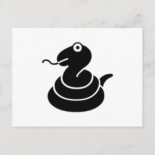 Cartão Postal Serpente