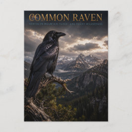 Cartão Postal Serra do Corvo Comum Selvagem ANIMAIS