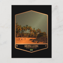 Cartão Postal Serra Leoa