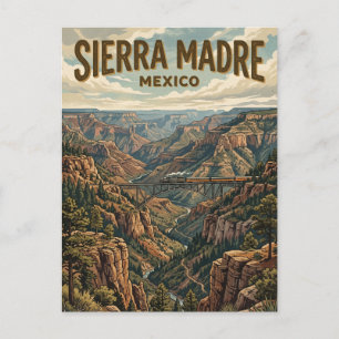 Cartão Postal Serra Madre Ocidental México