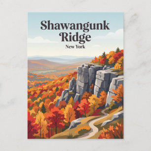 Cartão Postal Serra Shawangunk EUA