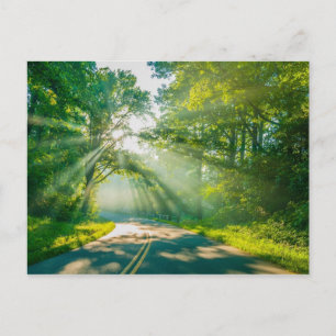 Cartão Postal serras da carolina azul serra montanhas da serra d