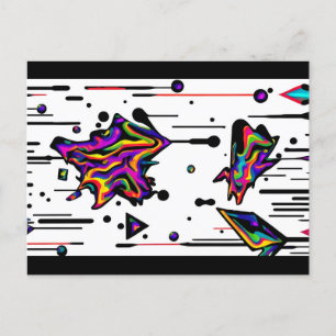 Cartão Postal Serviço de Voo - Ken Gage Art