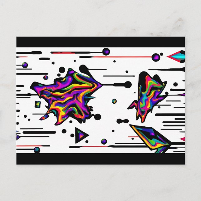 Cartão Postal Serviço de Voo - Ken Gage Art (Frente)