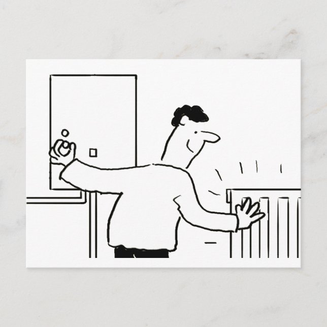 Cartão Postal Serviços de canalização e aquecimento (Frente)