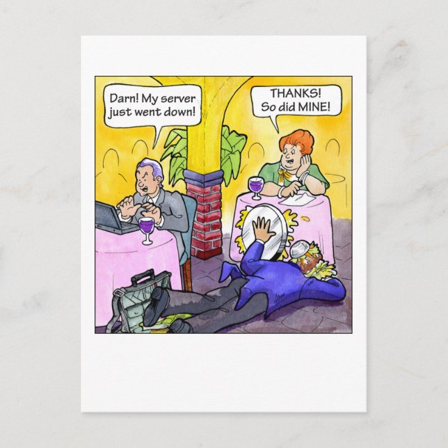 Cartão Postal Servidor Baixado! (Frente)