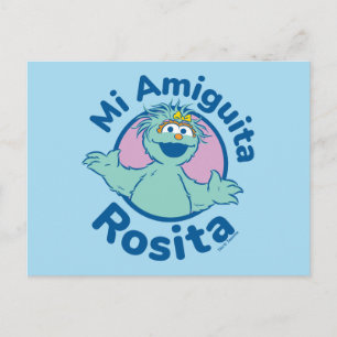 Cartão Postal Sesame Street   Minha Amiguinha Rosita