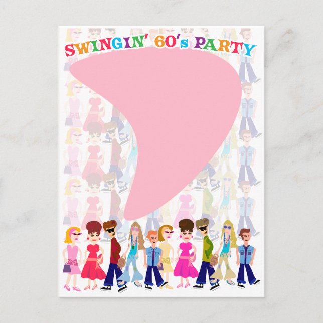 Cartão Postal Sessenta Crianças Sassy! (Frente)