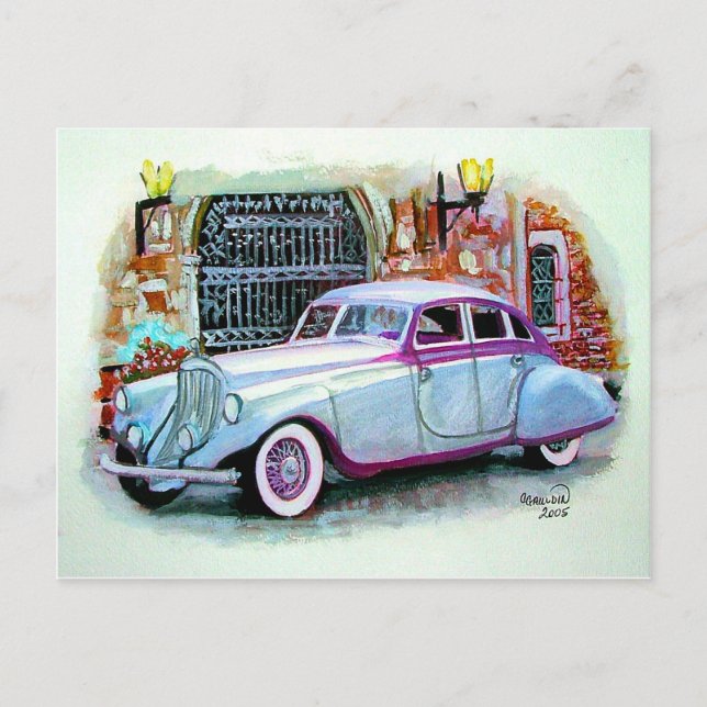 Cartão Postal Seta 1933 de Pierce (Frente)