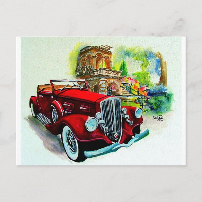 Cartão Postal Seta 1934 de Pierce (Frente)