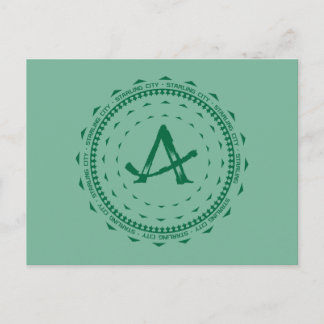 Cartão Postal Seta | Logotipo de seta para a cidade de Starling
