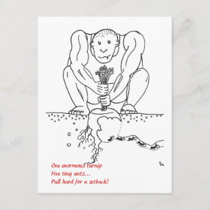 Cartão Postal Setback haiku