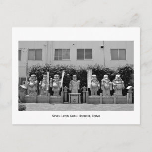 Cartão Postal Sete Deuses da Sorte: Horikiri, Tóquio