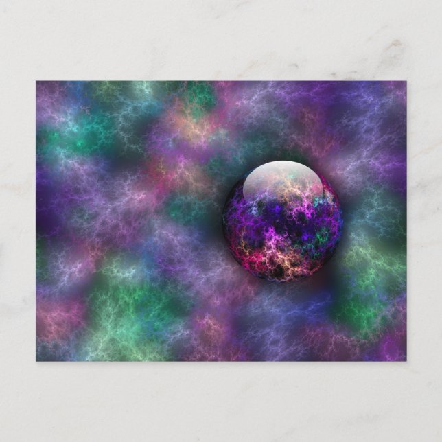 Cartão Postal Seu Cartão-postal de Materiais Brilhantes (Frente)