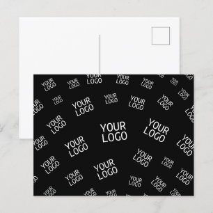 Cartão Postal Seu Design, Foto ou Logotipo Empresarial Aleatoria