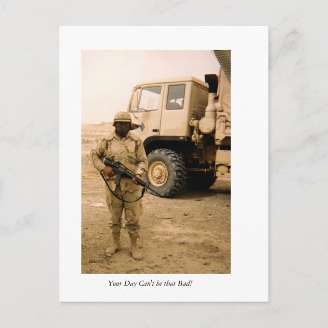 Cartão Postal Seu dia não pode ser tão ruim! (Frente)