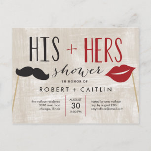 Cartão Postal Seu e seu Casal de Chá