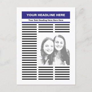 Cartão Postal Seu jornal