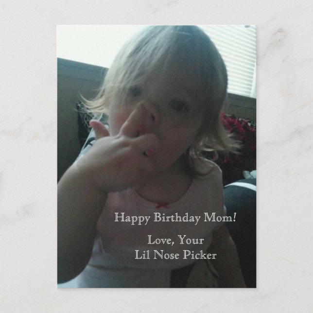 Cartão Postal Seu Seletor de Nariz Lil (Frente)