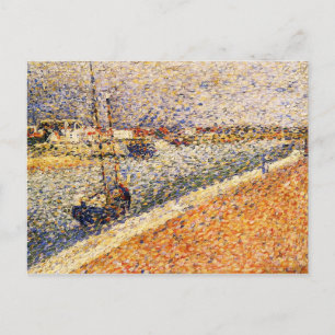 Cartão Postal Seurat Painting