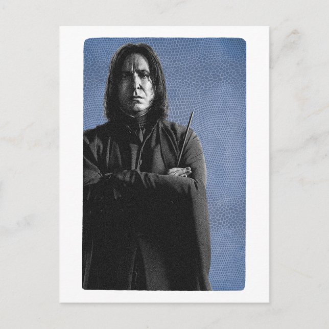 Cartão Postal Severus Snape (Frente)