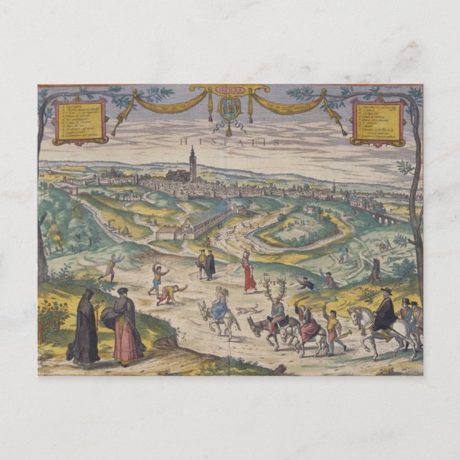 Cartão Postal Sevilha (Frente)