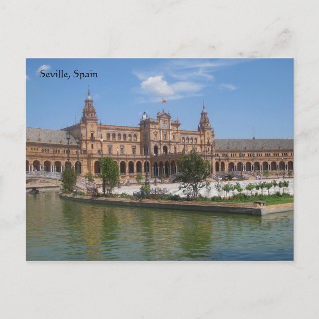 Cartão Postal Sevilha, Cartão-postal de Espanha (Frente)