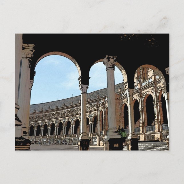 Cartão Postal Seville (Frente)