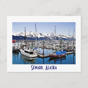 Cartão Postal Seward, Alaska, E.U.A.