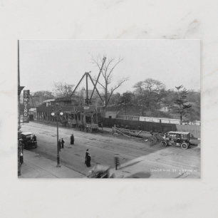 Cartão Postal Sexta Avenida & 59th Street View Central Park NYC