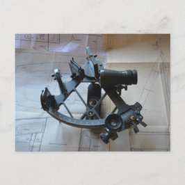 Cartão Postal Sextante Para Navegação Celestial