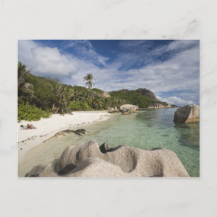 Cartão Postal Seychelles, Ilha La Digue, L'Union Estate