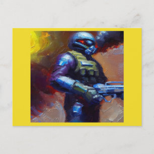 Cartão Postal SF - Herói Militar 4