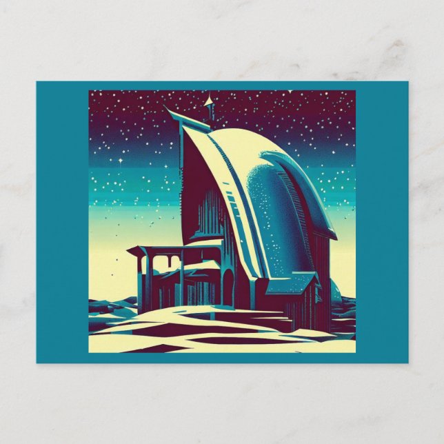 Cartão Postal SF Igreja Futurística 1 (Frente)